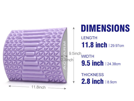 300г Модный Woowave Лобная спина Крекерная доска Eva Neck Back Stretcher для облегчения боли в пояснице