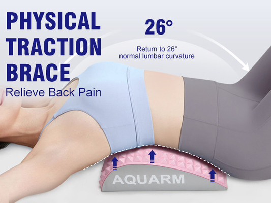 Революционируйте здоровье спины с Woowave Soft Foam Back Stretcher 9,6*11,7*3,5 дюйма