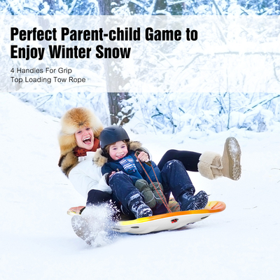 Зимний стиль свободный 48' EPS Foam Core Adult Snow Sleds для двоих