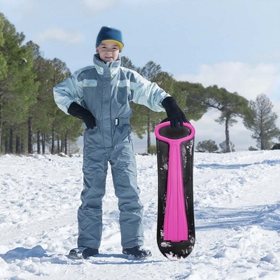10' Board Width Kids Пластмассовый складной снегоход Кик-скотер санки для детей