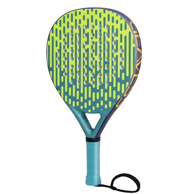 WOOWAVE Профессиональный Углеродный Волокно EVA Memory Core Soft Beach Tennis Racket Синий Падель