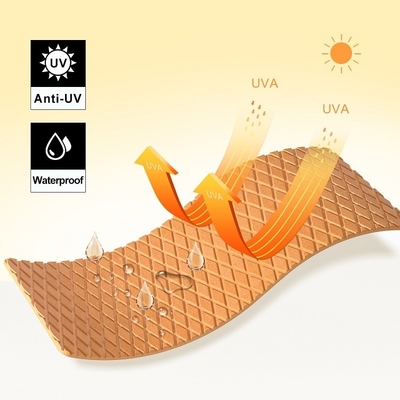 WOOWAVE 4 Pack Нескользящие прокладки для тяги EVA Противоскользящие прокладки из пены Поверхность с матом с 3M Adhesive Brown