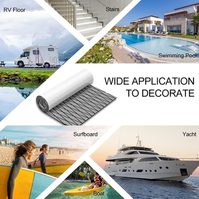 Яхт-борт Decking False Teak Sheet Marine Mat из пенообразующей материи EVA толщиной 6 мм
