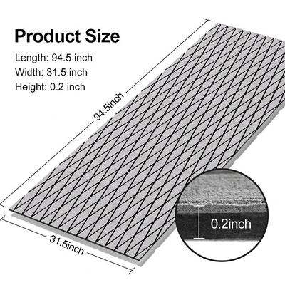 Яхт-борт Decking False Teak Sheet Marine Mat из пенообразующей материи EVA толщиной 6 мм