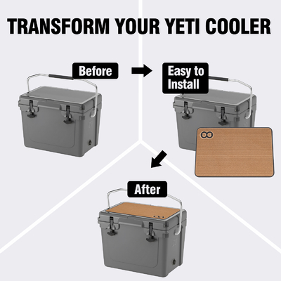 Синий деревянный цвет Custom Marine EVA Foam Cooler Traction Pad для коробки прохладителя для кемпинга