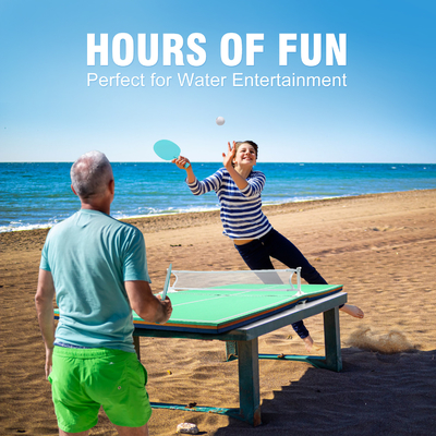 OEM логотип 2024 Water Play Game Set Float EVA Пинг-понговые столы Теннис для открытого бассейна