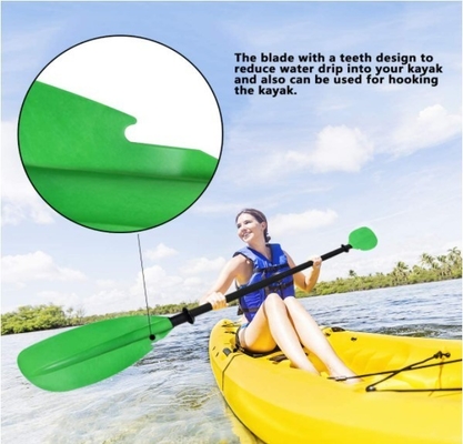 Регулируемая 2 части весла для стоявшей доски Woowave Easy Packable Kayak Oar Paddle