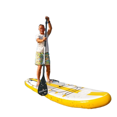 2.1lbs Woowave 3 Piece SUP Paddle Board Boat Carbon Fiber Paddle Oar для рыбалки Кайак