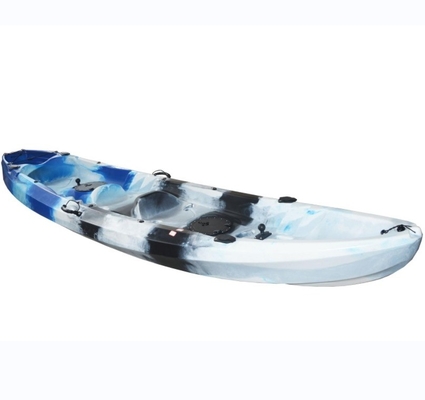 Woowave 2 человека Рыболовный каяк HDPE Сидеть на вершине Каяк Каноэ 370*87*33 см Размер пакета