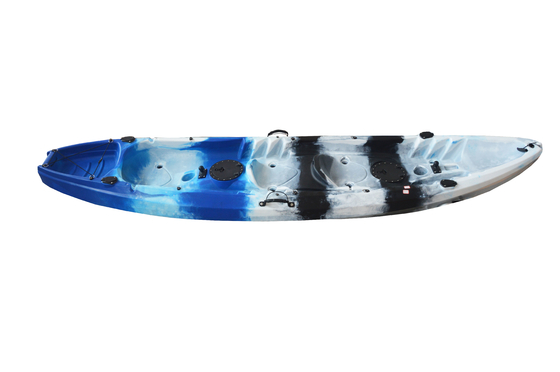 Woowave 2 человека Рыболовный каяк HDPE Сидеть на вершине Каяк Каноэ 370*87*33 см Размер пакета