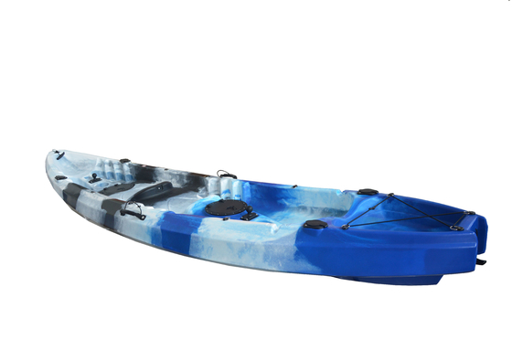 Woowave 2 человека Рыболовный каяк HDPE Сидеть на вершине Каяк Каноэ 370*87*33 см Размер пакета