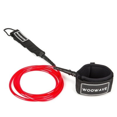 SUP Сёрфборд Leash Сёрф прямой ремень Красный для 6'7'8'9'10'11'12' доски от Woowave OEM