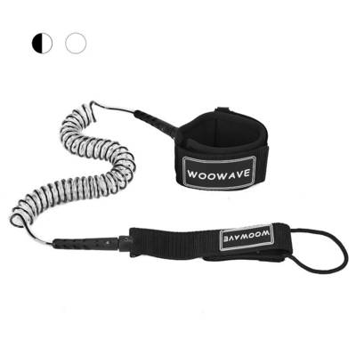 10' катушки SUP Leash TPU Custom Paddleboard Leash OEM Сёрф Leash для стоять на палубе