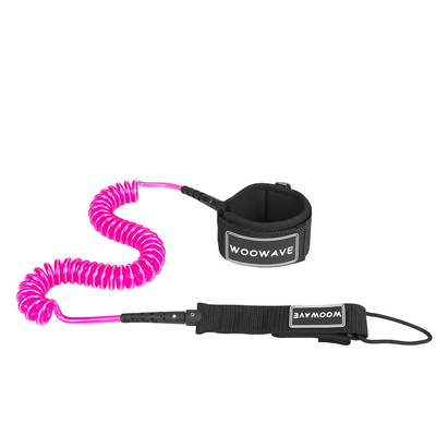 10' катушки SUP Leash TPU Custom Paddleboard Leash OEM Сёрф Leash для стоять на палубе