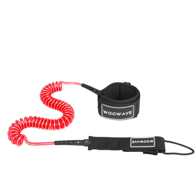 10' катушки SUP Leash TPU Custom Paddleboard Leash OEM Сёрф Leash для стоять на палубе