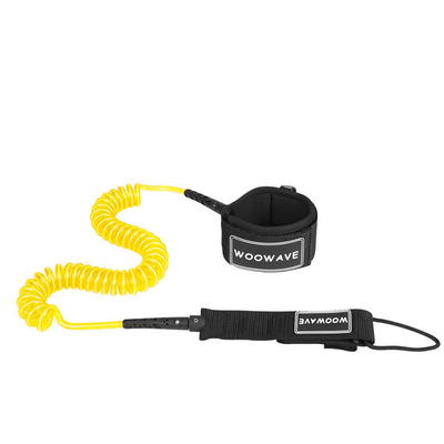 10' катушки SUP Leash TPU Custom Paddleboard Leash OEM Сёрф Leash для стоять на палубе