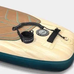 Однослойный подушечный запястье ремень серфборд Leash Woowave Дизайн 5,5 мм / 7 мм / 8 мм Диаметр