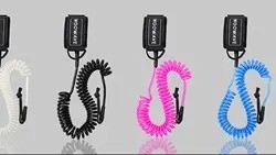 Закрученный запястье ноги верёвка поводка для надувных SUP Падлевая доска Кайак однослойный подмощенный