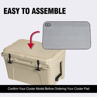 Улучшите свой YETl Tundra 45 Cooler с 23,15 дюймовой EVA Foam Mat Adhesive Non Slip Pad
