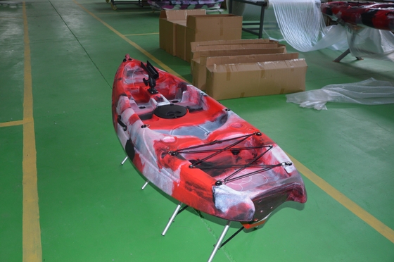 Материал корпуса LLDPE Woowave 2,2 м индивидуальный безопасный пластмассовый сидячий каяк для 1 человека