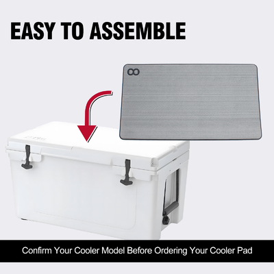 Многофункциональный RTIC 65 Cool Pad Adhesive Non Slip Ice Box Pad для походов в кемпинге
