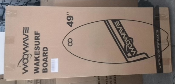 49' Wakesurf Board Glass Stand Up Paddle Board Сёрфборд Синий Применимые люди Унисекс