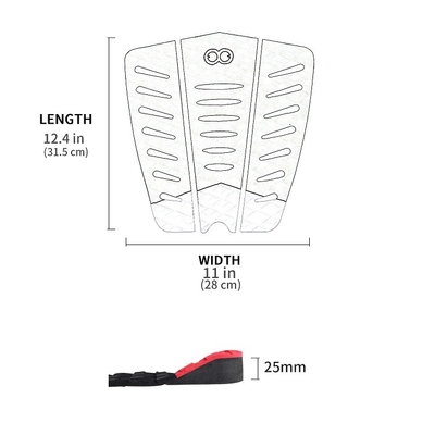WOOWAVE EVA Foam Surf Traction Pad Уникальный усилитель производительности для однополых серферов