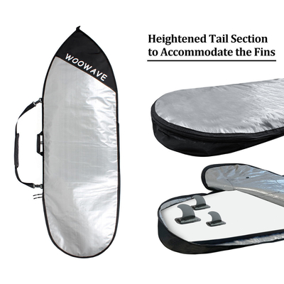 Прочный Woowave настраиваемый Longboard SUP Bag Cover Carry Bag с 1,51кг Легкий вес