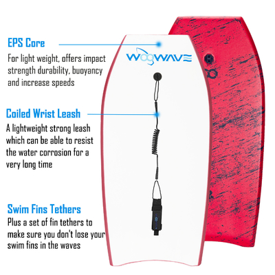 WOOWAVE Профессиональные доски для серфинга EPS Core Custom Design Foam Boards для взрослых