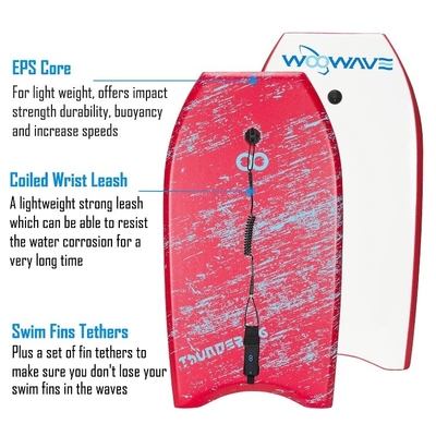 Юнисексная доска для серфинга для водных видов спорта Высота 2'-4' 60cm-120cm Woowave Foam Board
