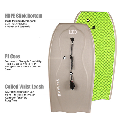 WOOWAVE Outlet серфинг бодиборд для пляжа 42,5 дюйма длина 120-200lbs вес гонщика