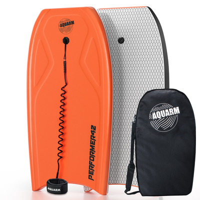 Мужской 42,5-дюймовый бодиборд с PE Core Professional Surfing Essential